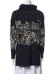 Diane von Furstenberg Merino Wool Printed Sweater