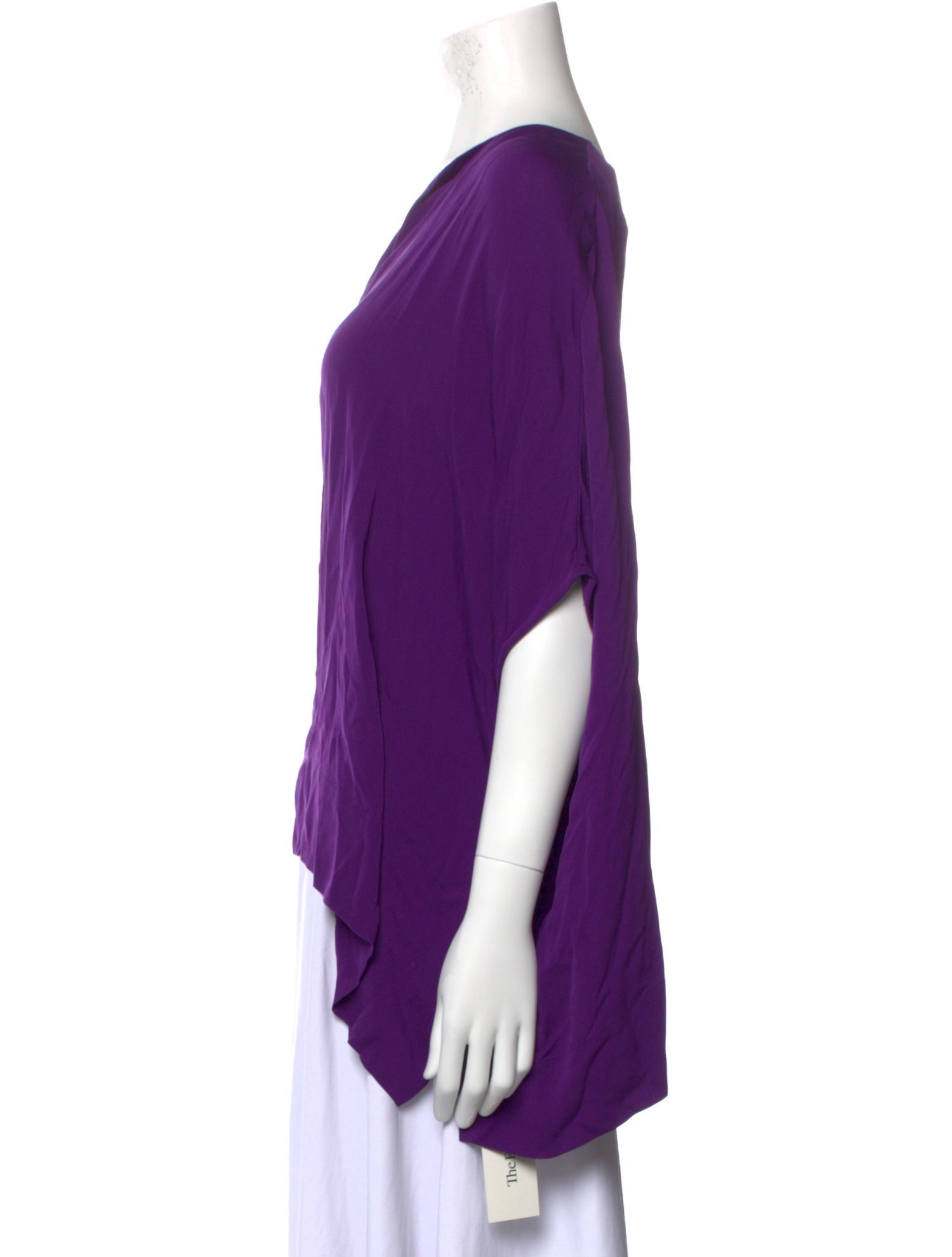 Diane von Furstenberg Silk V-Neck Blouse