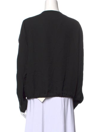 Diane von Furstenberg Silk V-Neck Blouse