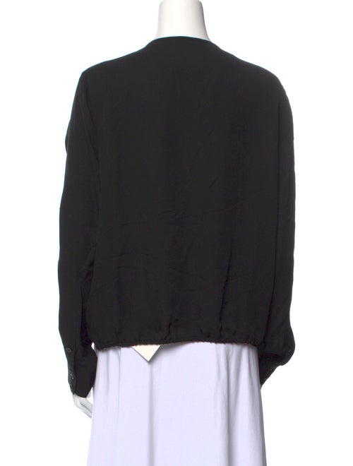 Diane von Furstenberg Silk V-Neck Blouse