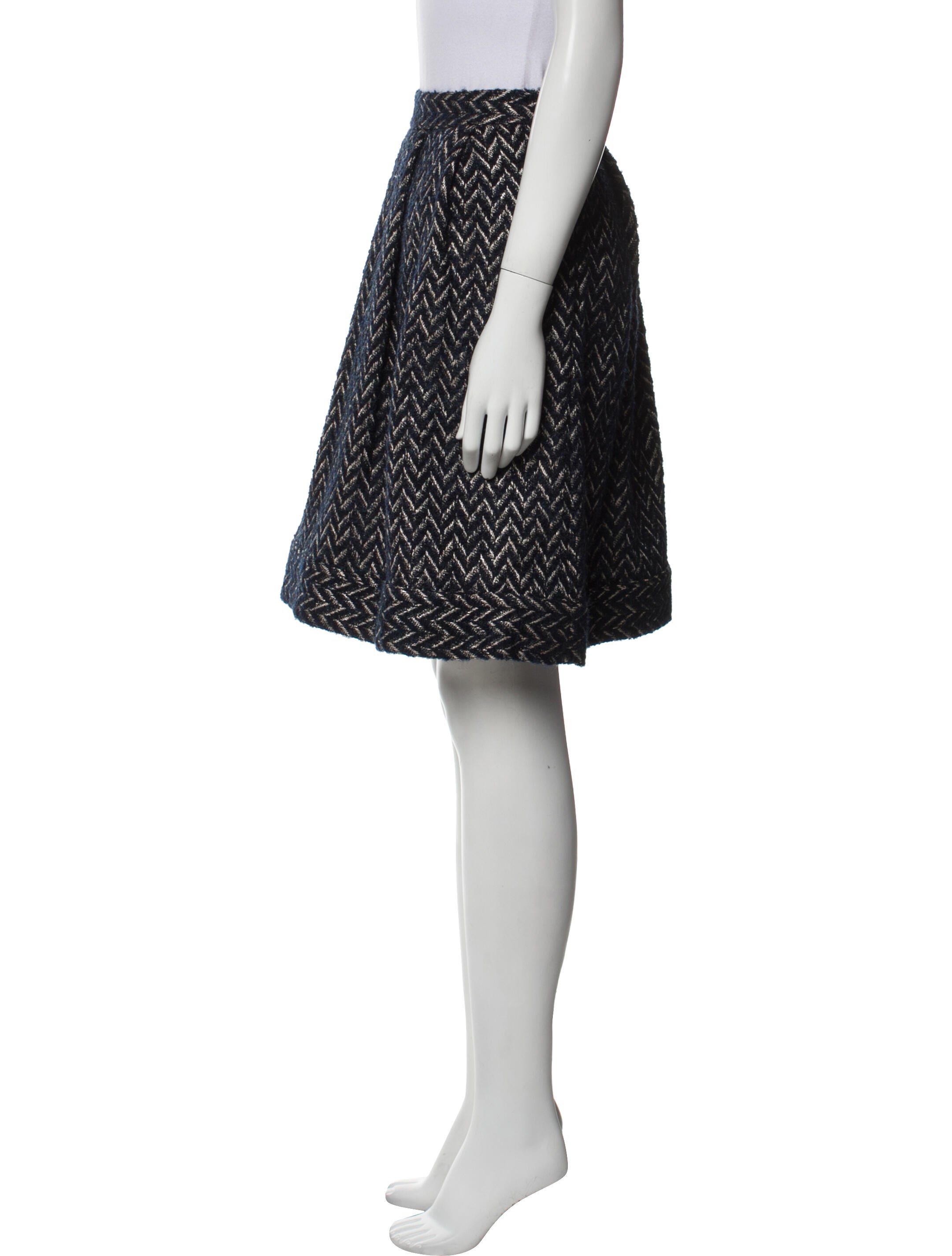 Diane von Furstenberg Printed Knee-Length Skirt