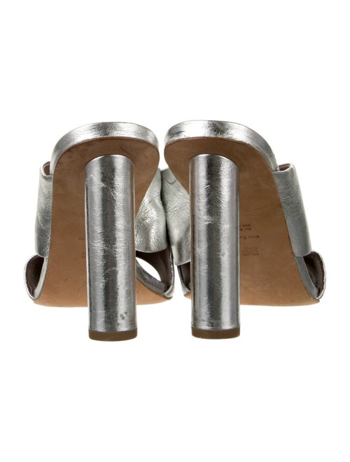 Diane von Furstenberg Leather Slides