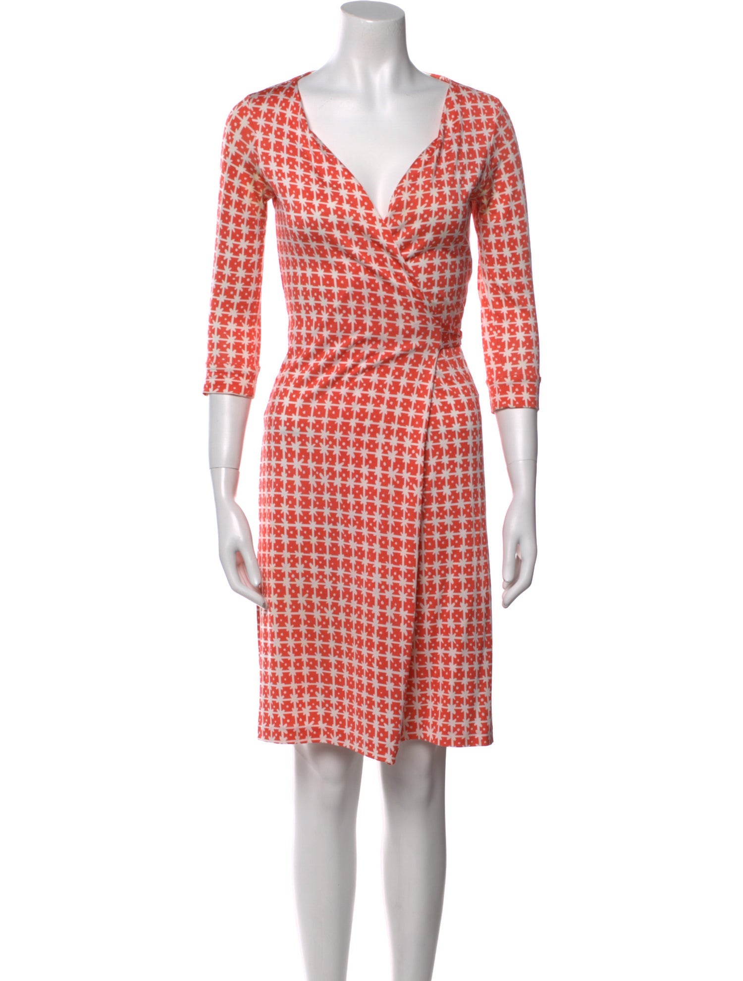 Diane von Furstenberg Silk Knee-Length Dress