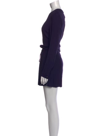Diane von Furstenberg Crew Neck Knee-Length Dress