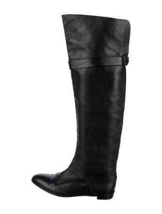 Diane von Furstenberg Leather Riding Boots