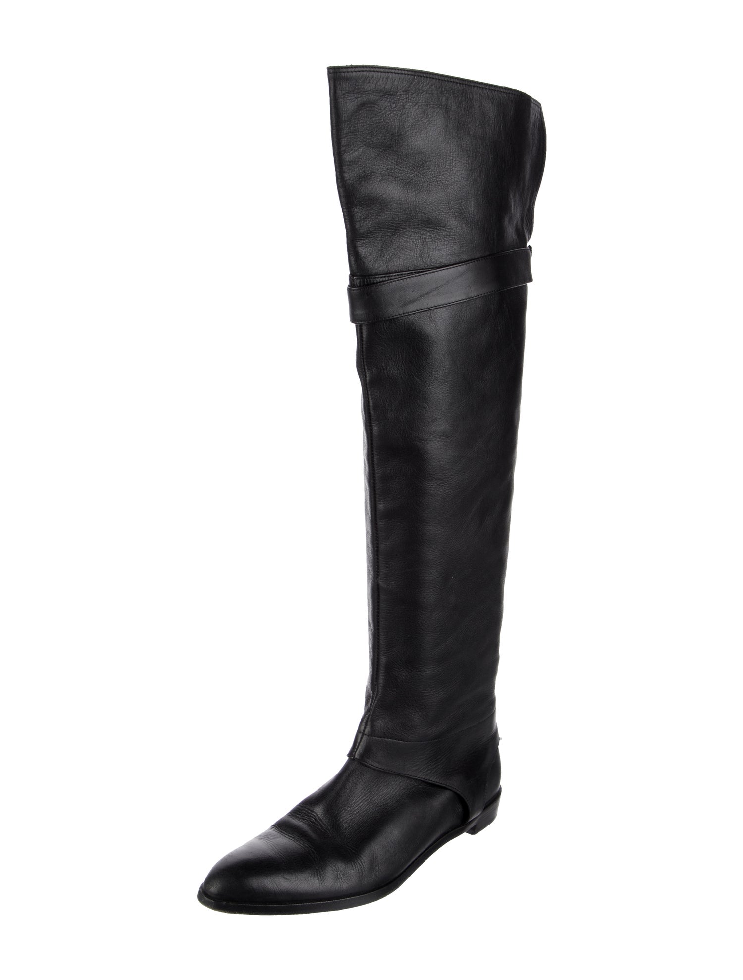 Diane von Furstenberg Leather Riding Boots
