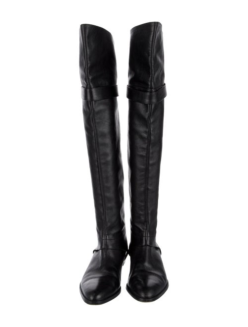 Diane von Furstenberg Leather Riding Boots
