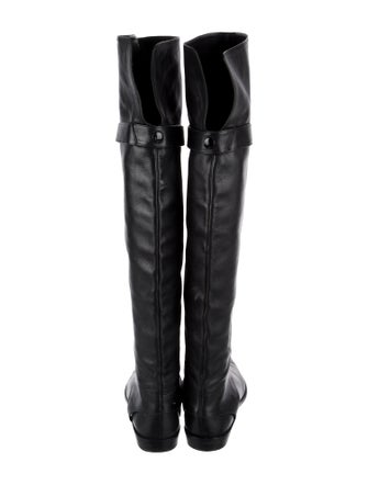 Diane von Furstenberg Leather Riding Boots