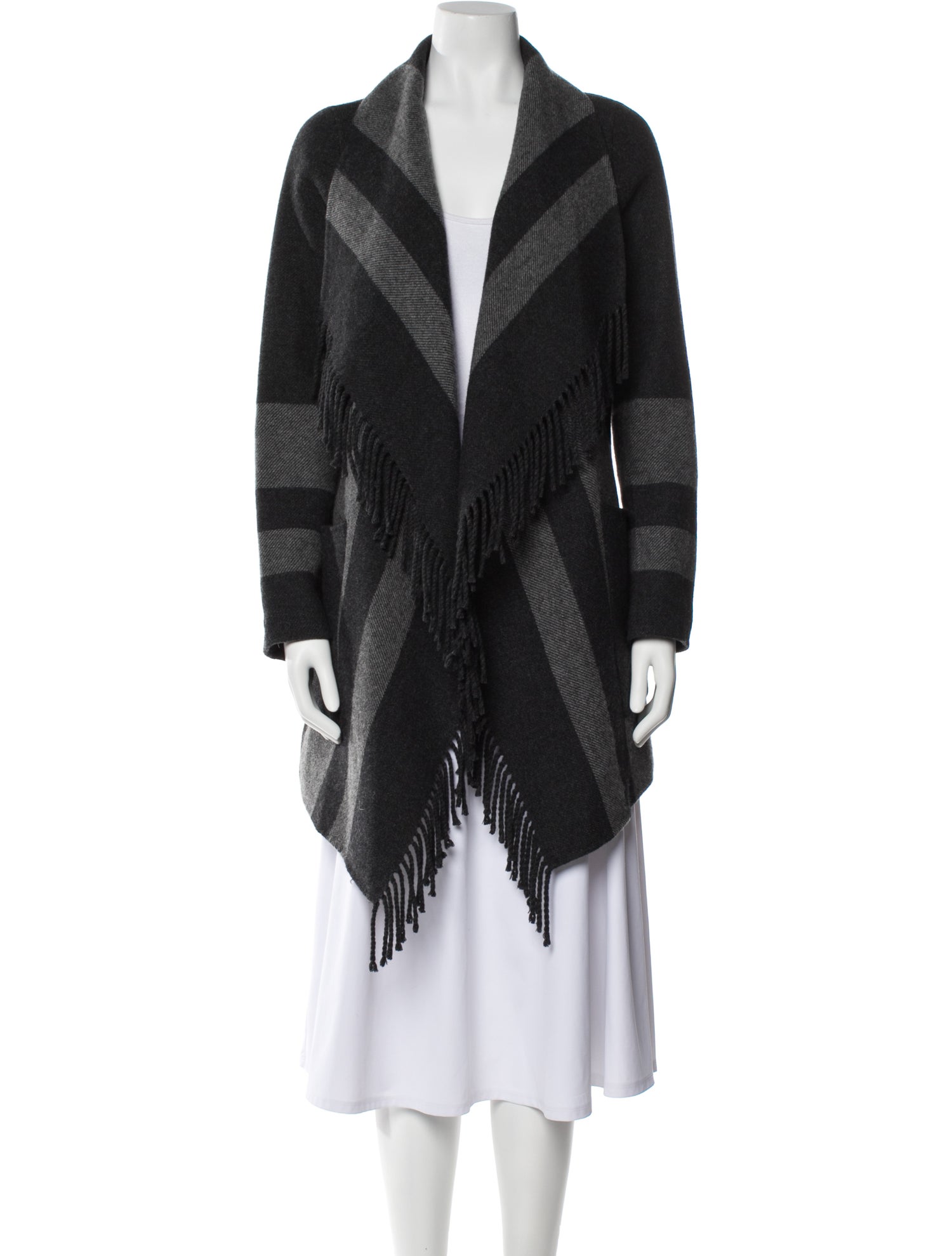 Diane von Furstenberg Wool Striped Jacket
