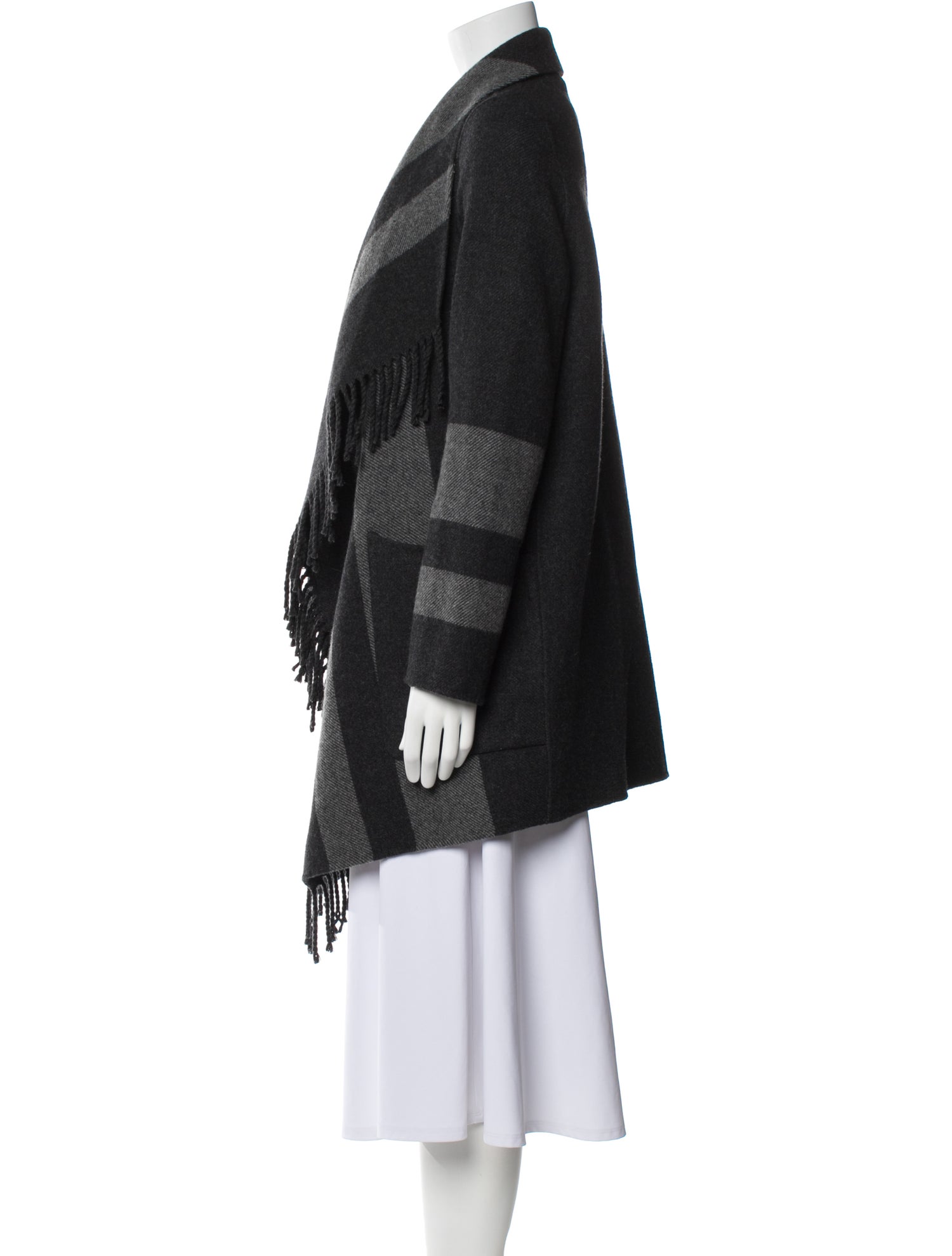 Diane von Furstenberg Wool Striped Jacket