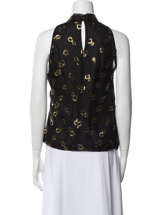 Diane von Furstenberg Silk Printed Blouse