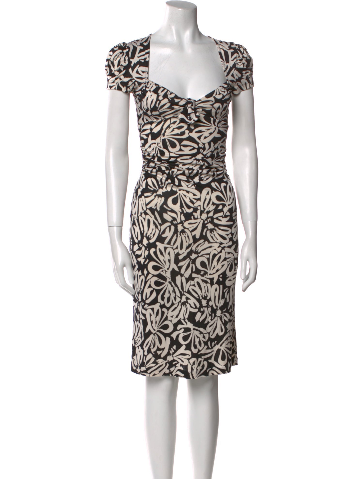 Diane von Furstenberg Silk Knee-Length Dress