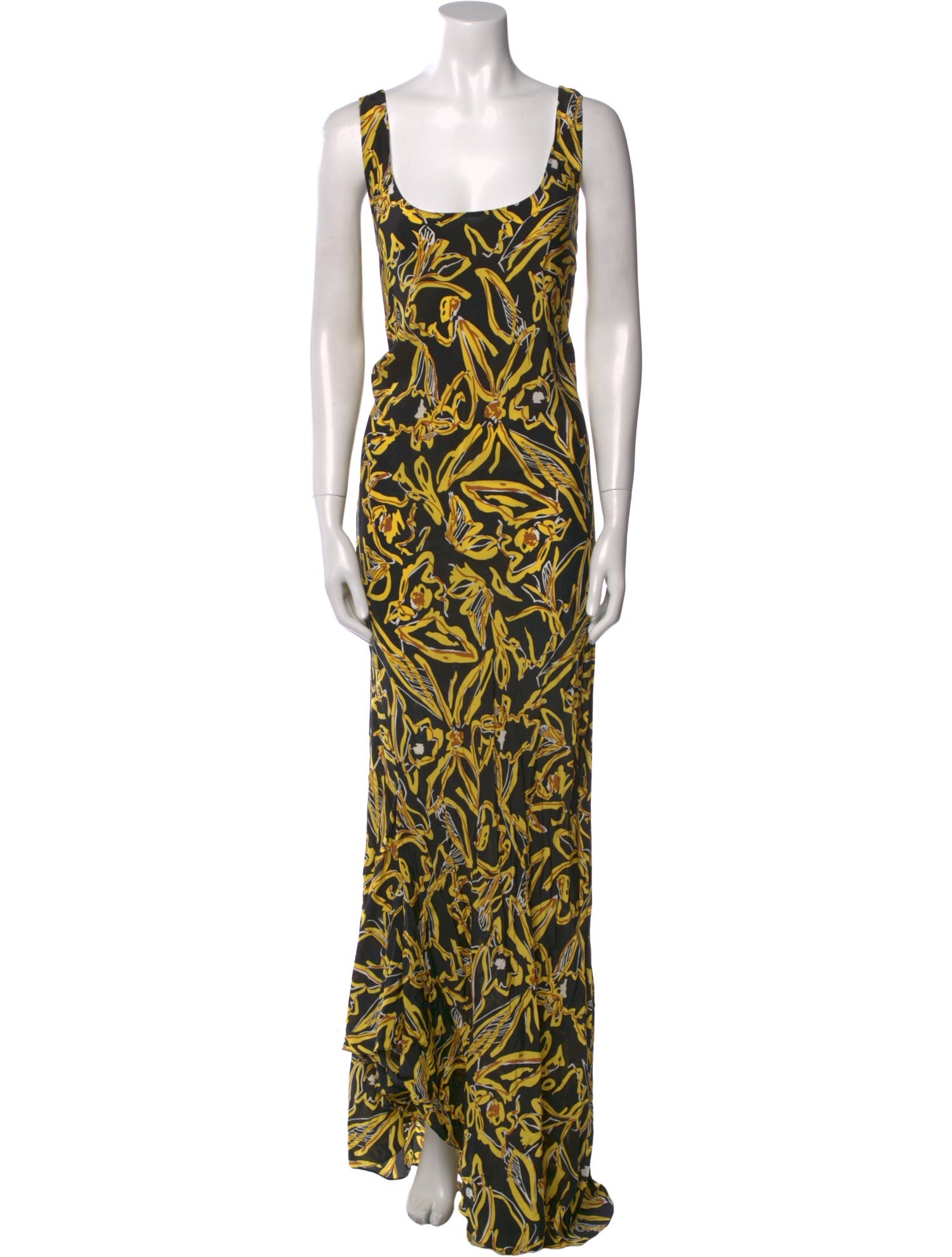 Diane von Furstenberg Silk Long Dress