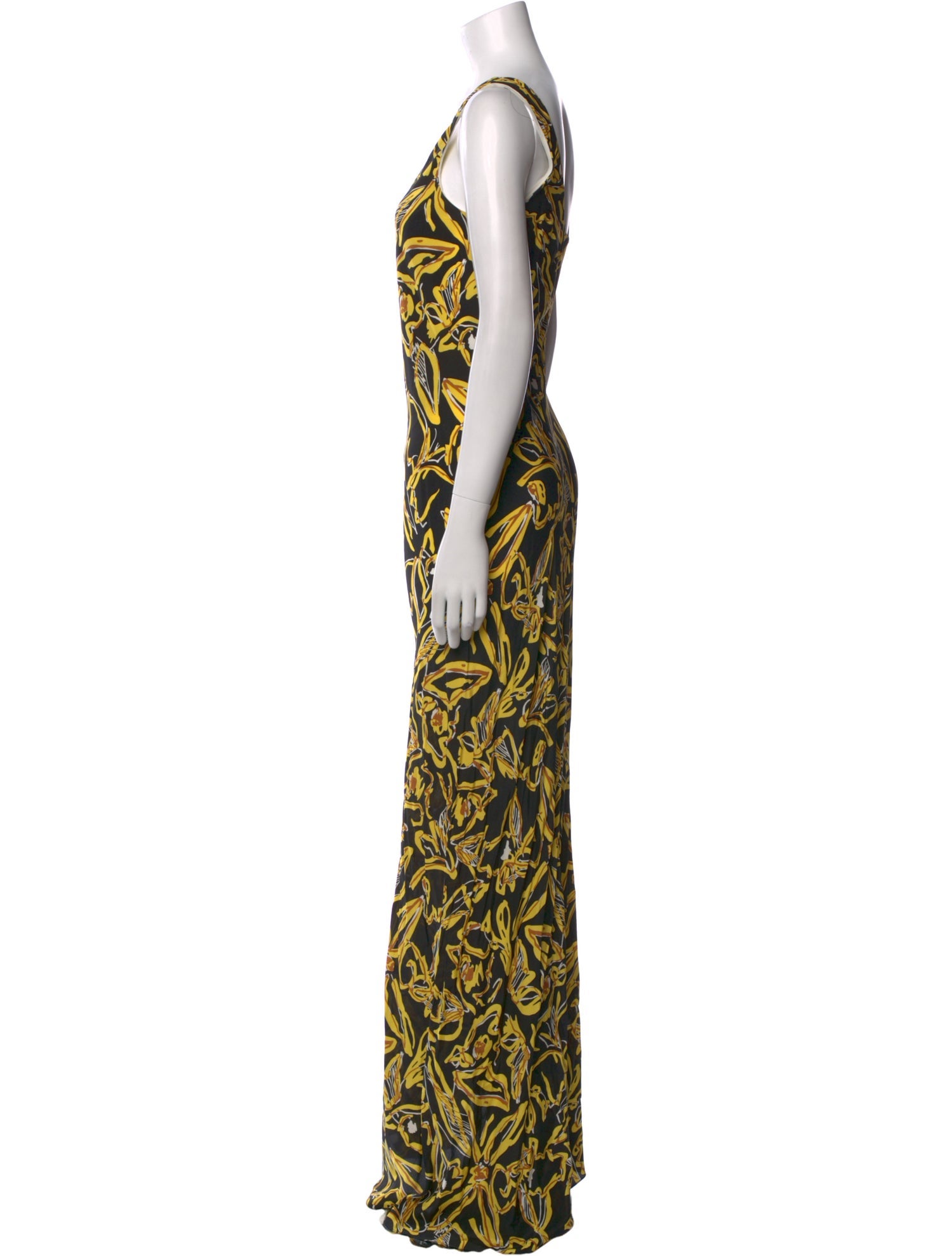 Diane von Furstenberg Silk Long Dress