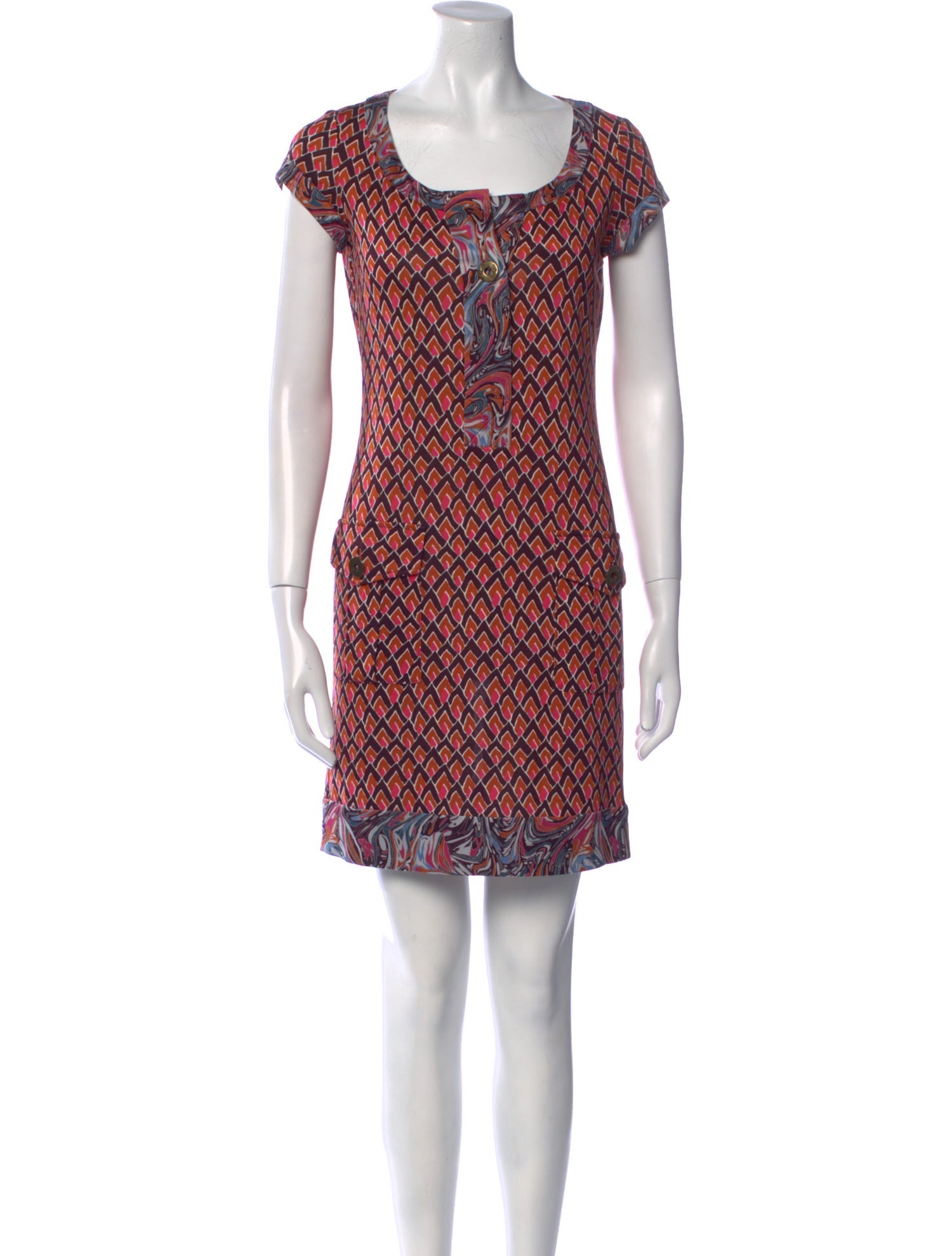 Diane von Furstenberg Silk Mini Dress