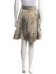 Diane von Furstenberg Animal Print Knee-Length Skirt