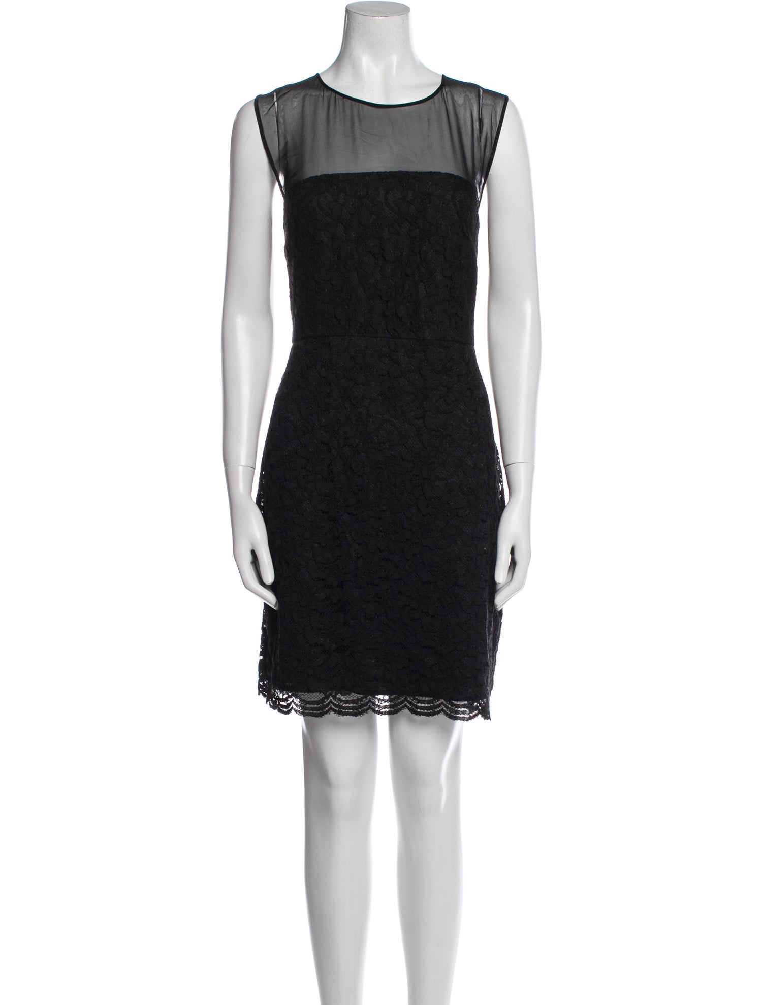 Diane von Furstenberg Crew Neck Mini Dress w/ Tags