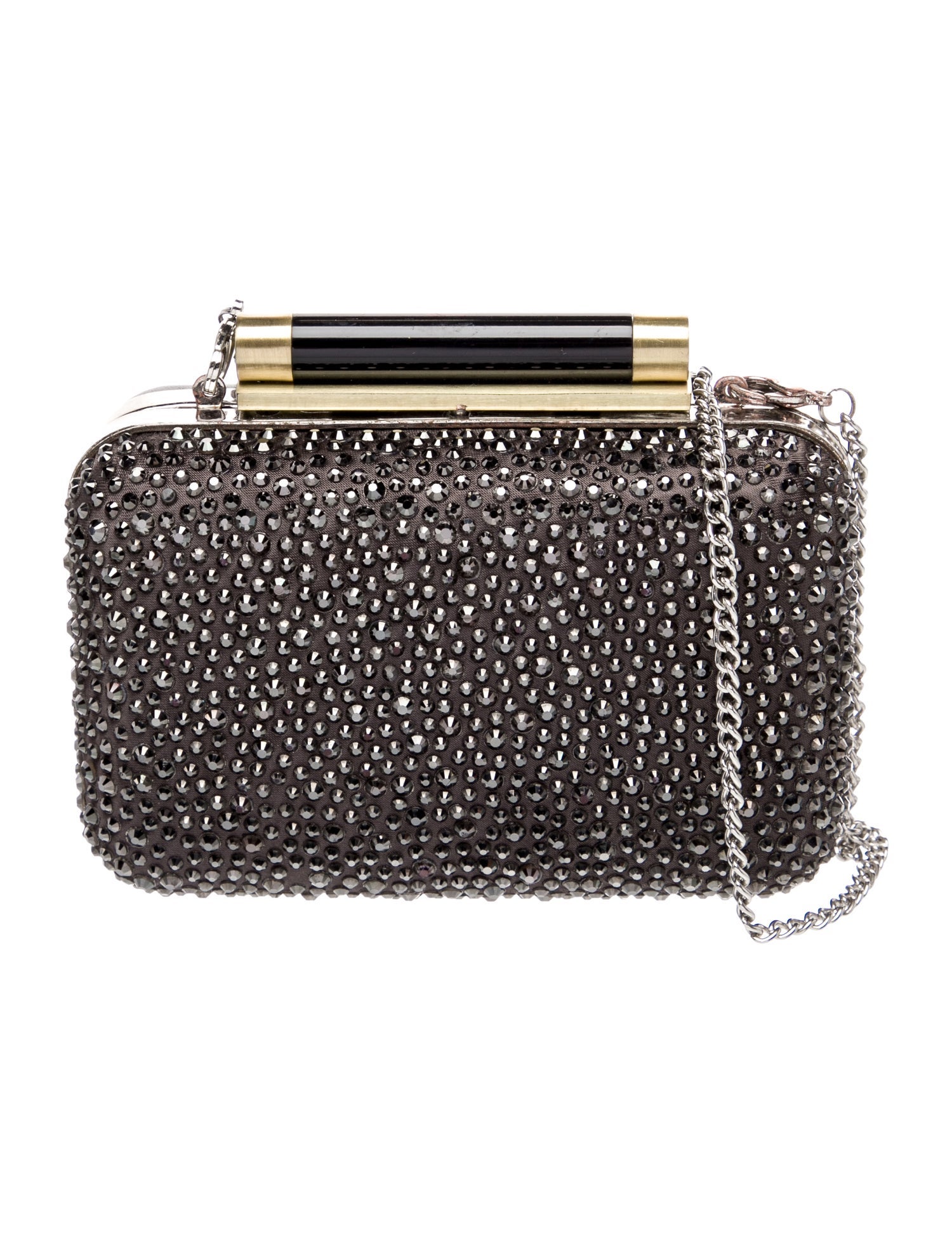 Diane von Furstenberg Leather Minaudière