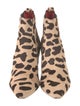 Diane von Furstenberg Ponyhair Animal Print Chelsea Boots