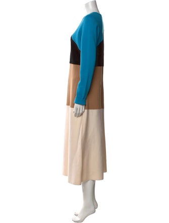 Diane von Furstenberg Merino Wool Long Dress