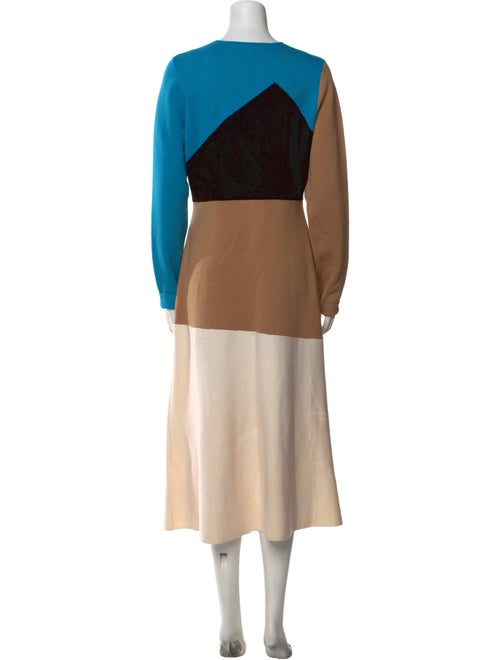 Diane von Furstenberg Merino Wool Long Dress