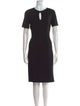 Diane von Furstenberg Crew Neck Knee-Length Dress