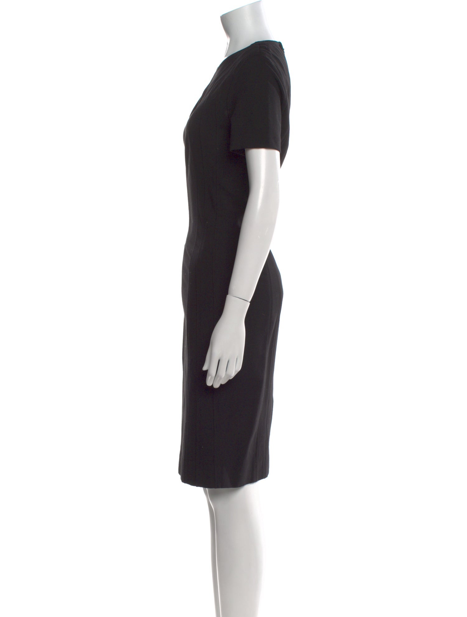 Diane von Furstenberg Crew Neck Knee-Length Dress