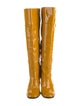 Diane von Furstenberg Patent Leather Boots