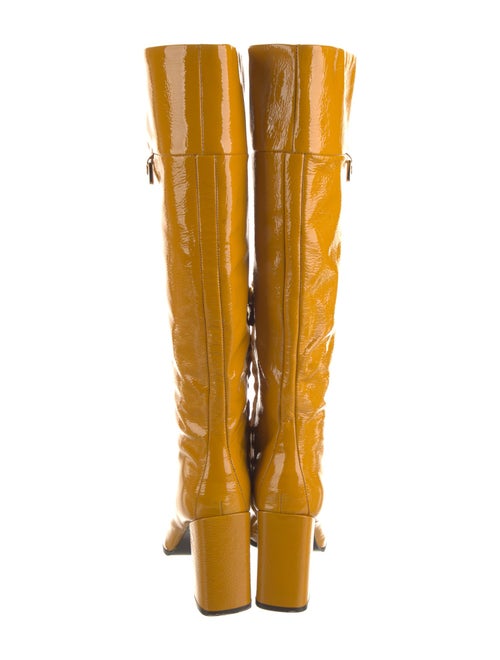 Diane von Furstenberg Patent Leather Boots