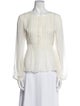 Diane von Furstenberg Silk Scoop Neck Blouse