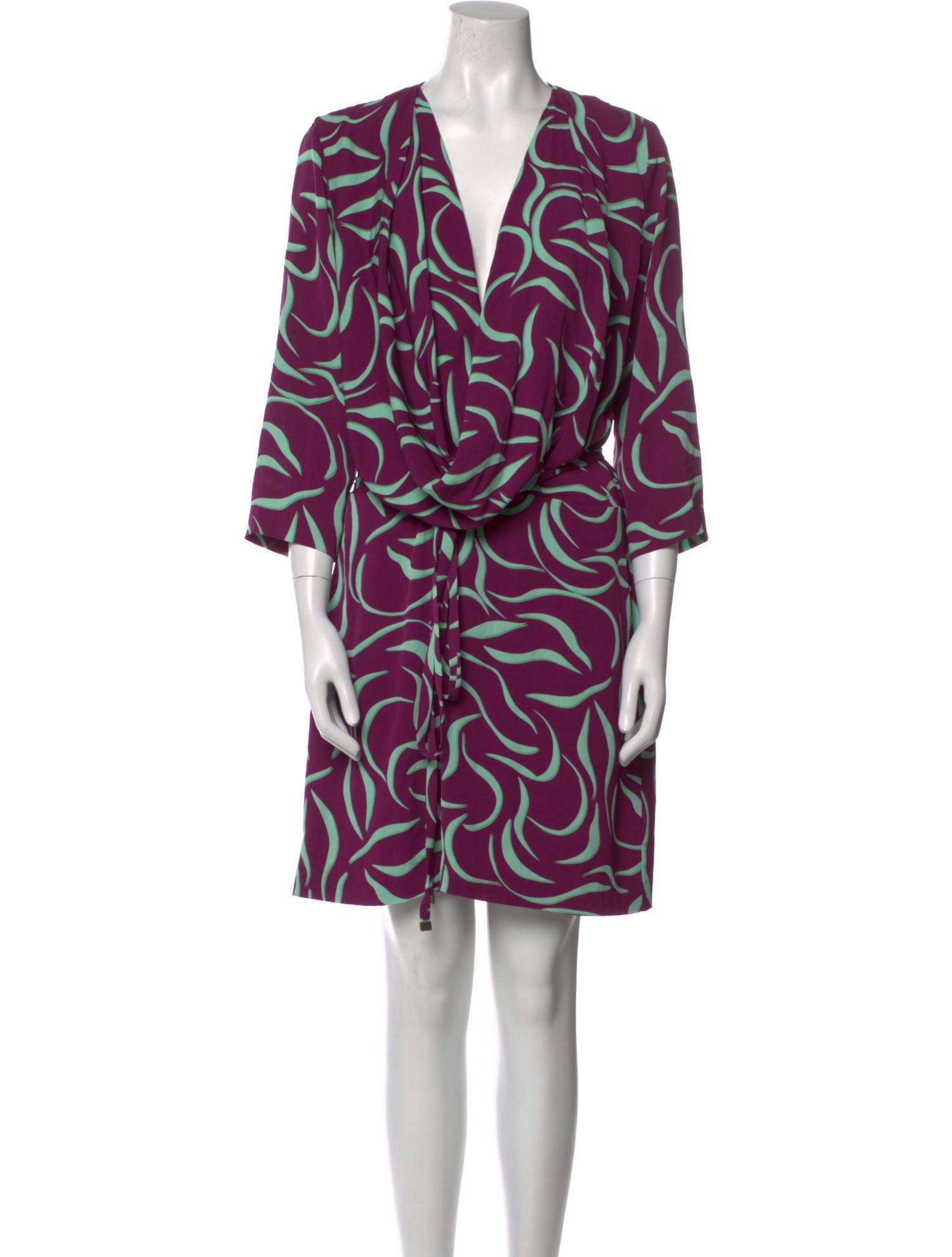 Diane von Furstenberg Silk Knee-Length Dress
