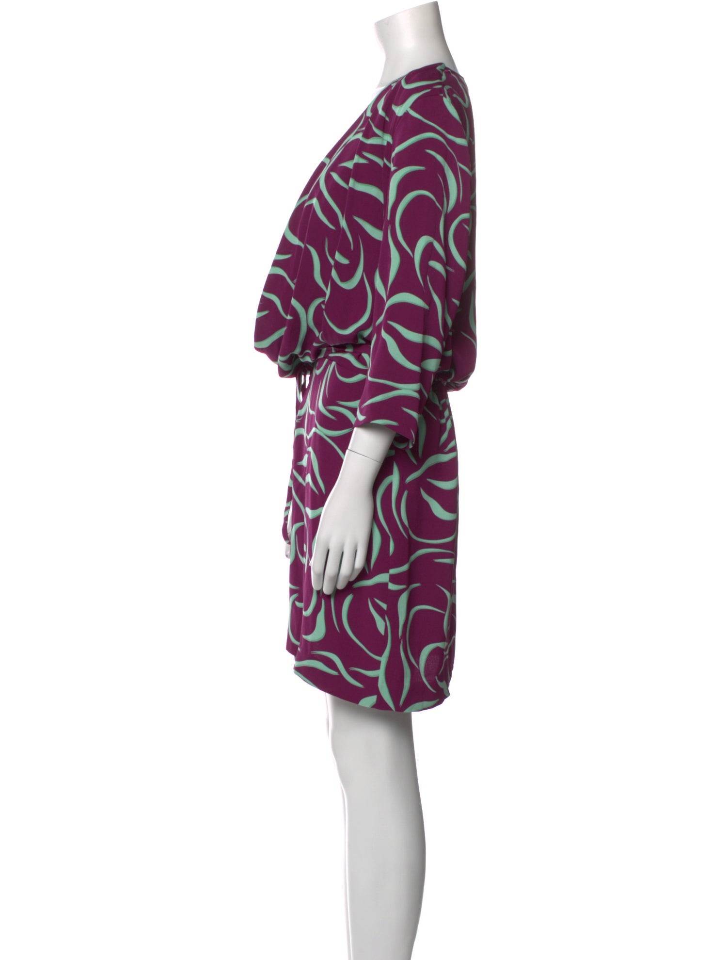 Diane von Furstenberg Silk Knee-Length Dress