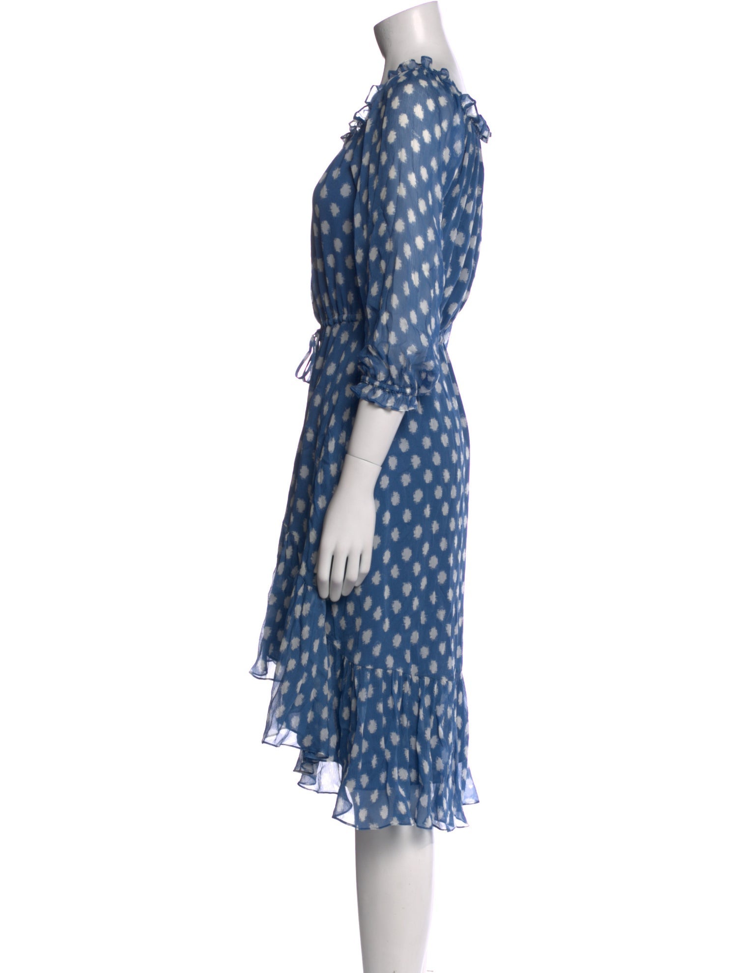 Diane von Furstenberg Silk Knee-Length Dress