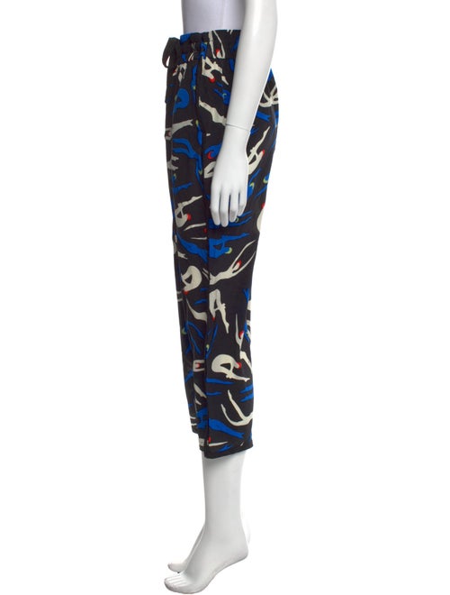 Diane von Furstenberg Silk Straight Leg Pants