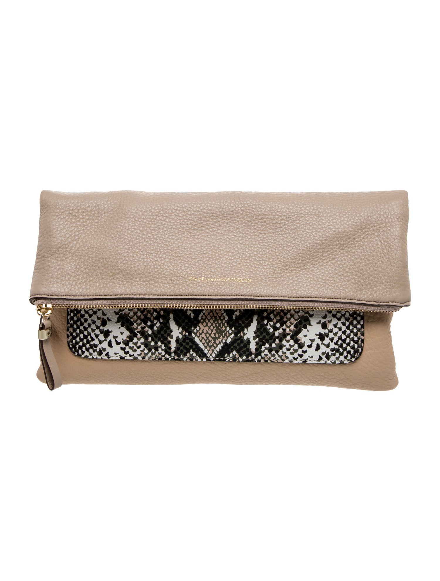 Diane von Furstenberg Leather Clutch