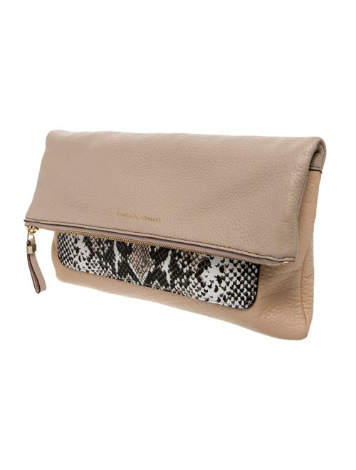 Diane von Furstenberg Leather Clutch