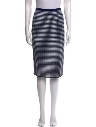 Diane von Furstenberg Printed Knee-Length Skirt
