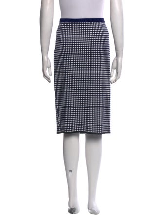Diane von Furstenberg Printed Knee-Length Skirt