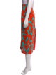 Diane von Furstenberg Printed Midi Length Skirt