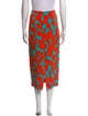 Diane von Furstenberg Printed Midi Length Skirt