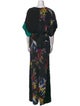Diane von Furstenberg Silk Printed Jumpsuit
