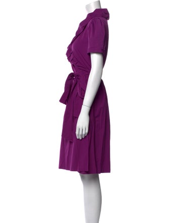 Diane von Furstenberg Nylon Knee-Length Dress