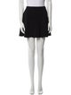 Diane von Furstenberg Pleated Accents Mini Skirt