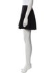 Diane von Furstenberg Pleated Accents Mini Skirt