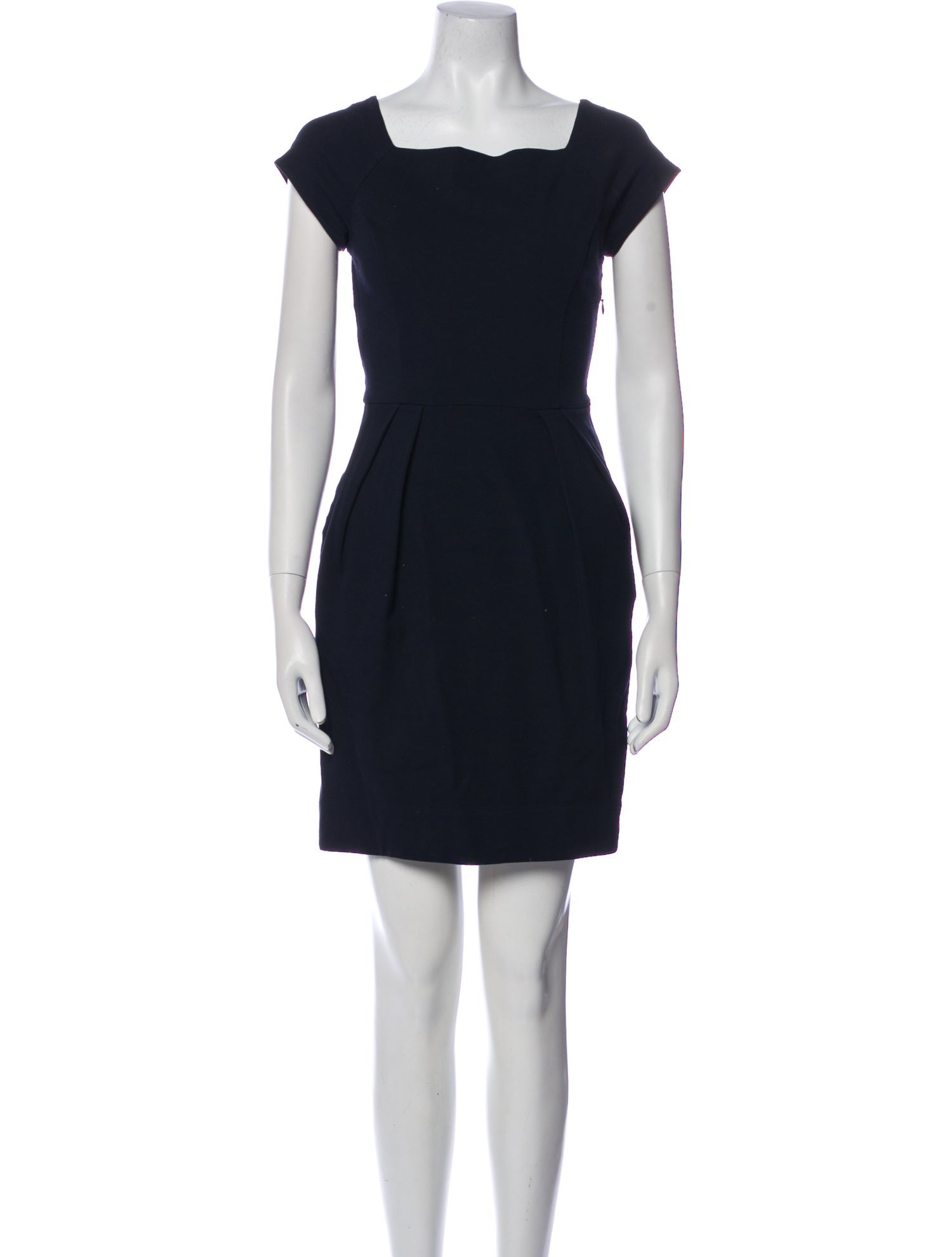 Diane von Furstenberg Square Neckline Mini Dress