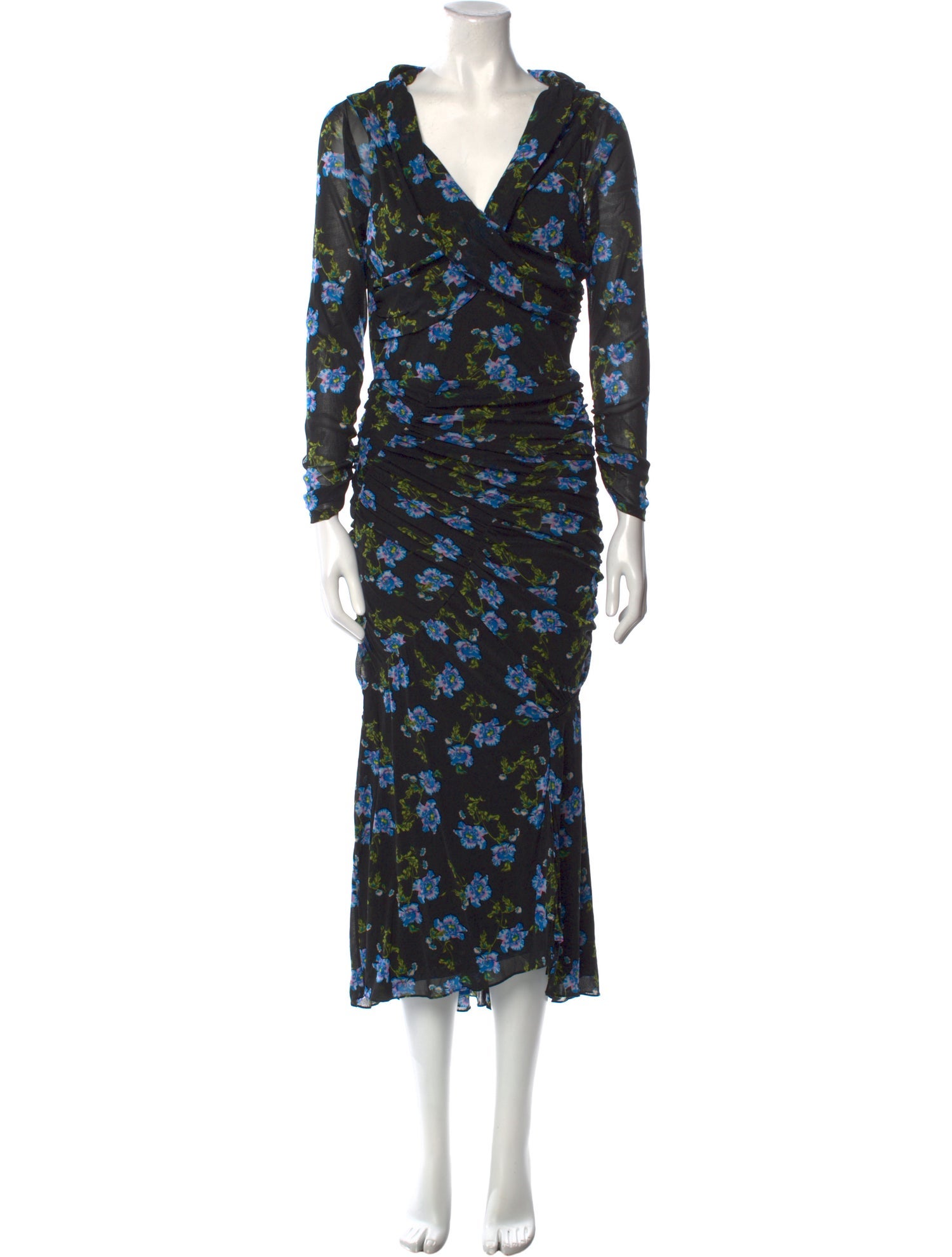Diane von Furstenberg Nylon Long Dress
