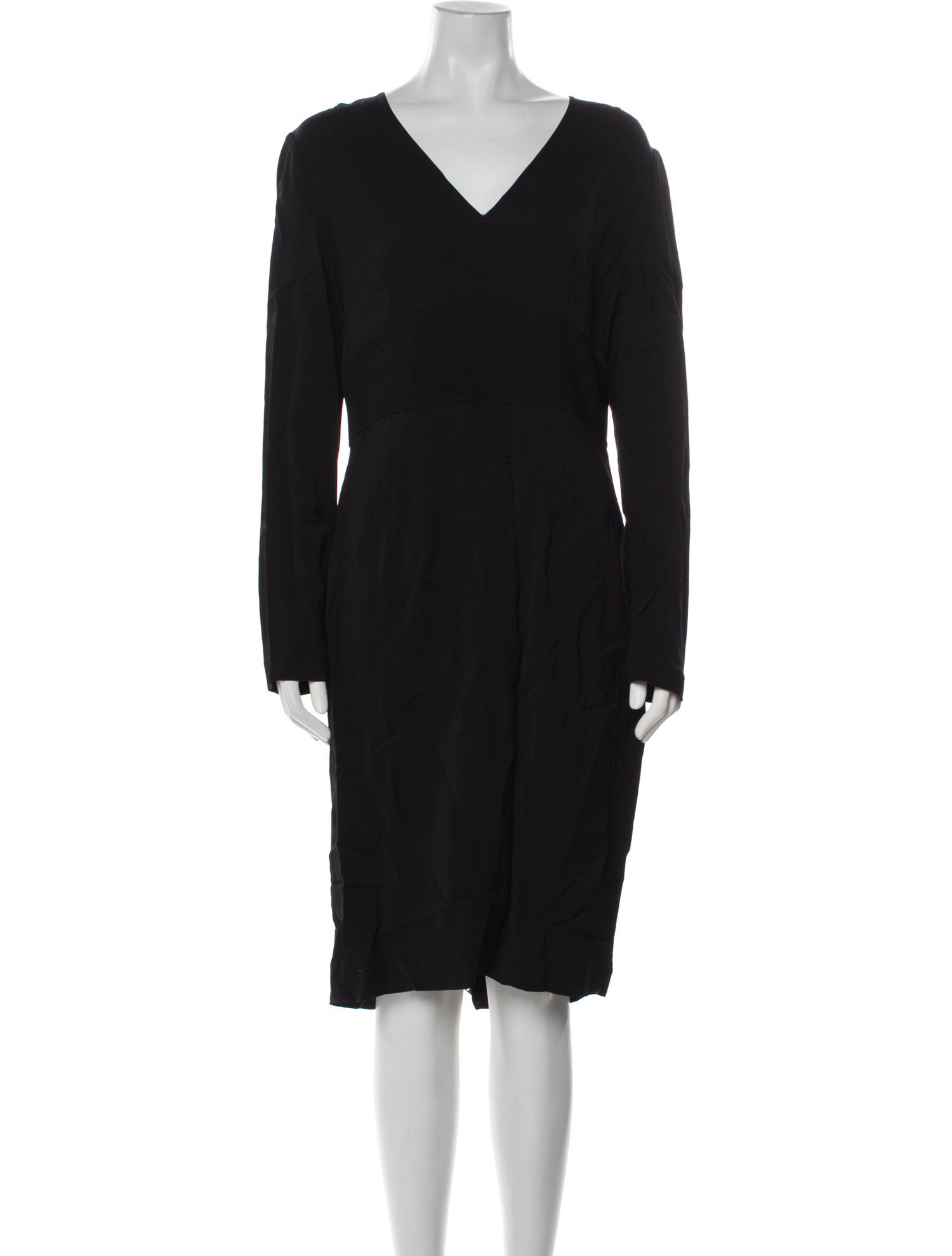 Diane von Furstenberg V-Neck Knee-Length Dress