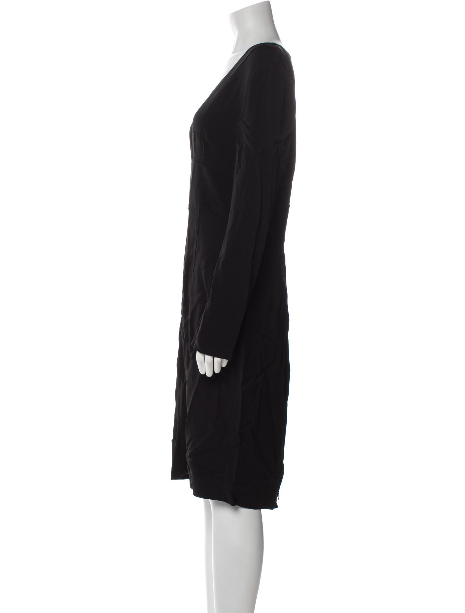 Diane von Furstenberg V-Neck Knee-Length Dress