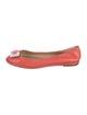 Diane von Furstenberg Leather Ballet Flats