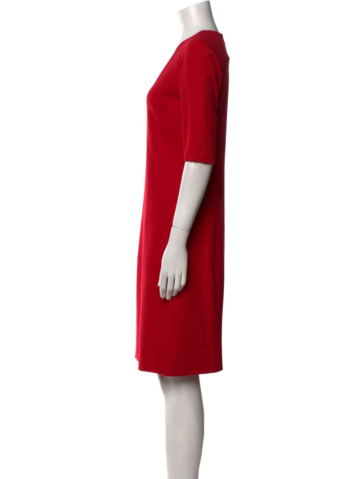 Diane von Furstenberg V-Neck Knee-Length Dress